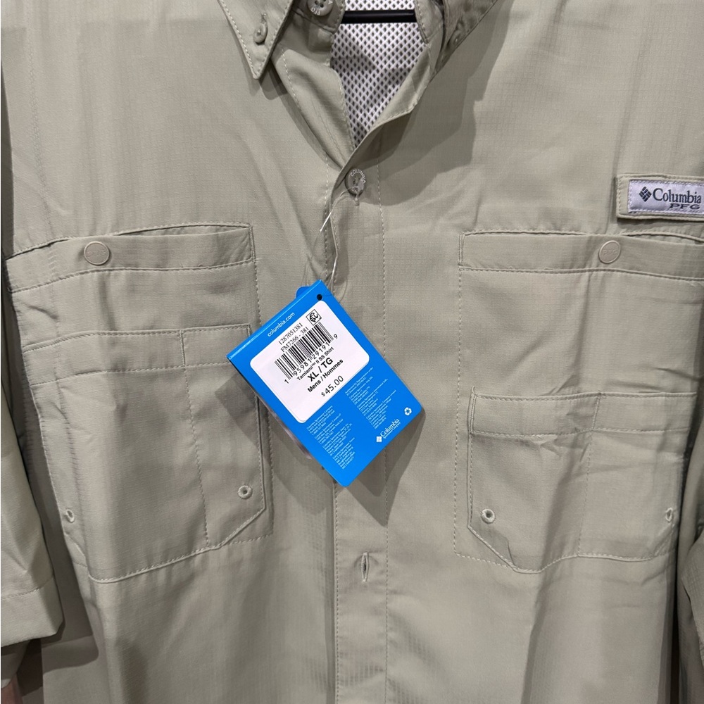Columbia Men's Sage Green Shirt